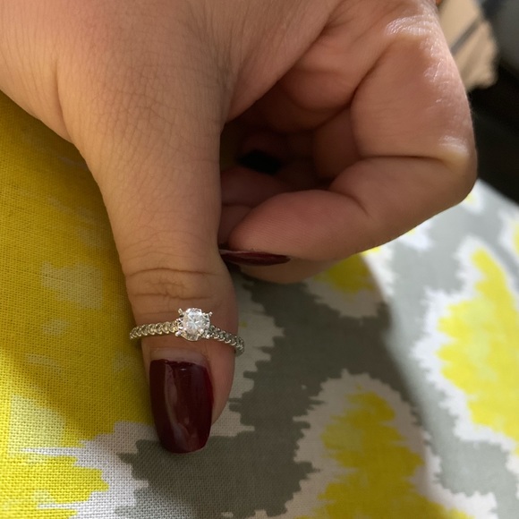 White gold diamond ring from Kay Jewelers - Picture 7 of 9